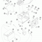 990 SUPER DUKE ORANGE USA CHASSIS Battery box