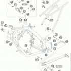 85 XC USA CHASSIS Рама