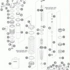 85 SX 19/16 CHASSIS Амортизатор