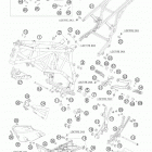 990 ADVENTURE ORANGE ABS USA CHASSIS Рама