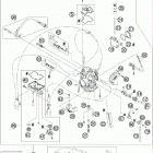 505 SX-F ENGINE Карбюратор