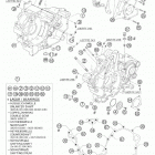 990 SUPERDUKE USA ENGINE Картер двигателя