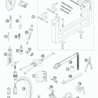 250 XCF-W ENGINE Специальный инструмент