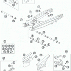250 XCF-W CHASSIS Маятник