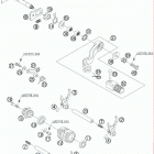 250 XC ENGINE Механизм переключения