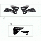 300 XC-W CHASSIS Наклейки
