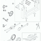 300 XC ENGINE Специальный инструмент