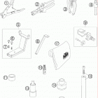 990 ADVENTURE BLACK ABS USA CHASSIS Специальный инструмент