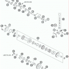 105 SX ENGINE Глушитель