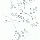 950 SUPERENDURO R CHASSIS Фара