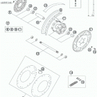 50 SX  CHASSIS Заднее колесо