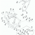 65 SX CHASSIS Frame, su b frame