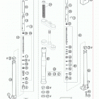 65 SX CHASSIS Fork l eg s