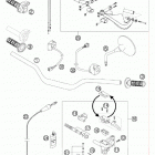 990 ADVENTURE ORANGE ABS USA CHASSIS Руль