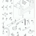 525 XC ENGINE Специальный инструмент