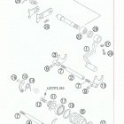 65 SX ENGINE Механизм переключения