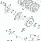2OO XC-W ENGINE Сцепление