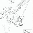 250 SX-F CHASSIS Рама