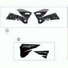 250 XC CHASSIS Наклейки