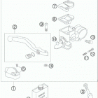 50 SX JUNIOR CHASSIS Главный цилиндр тормозной