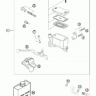 990 ADVENTURE S USA CHASSIS Главный цилиндр тормозной