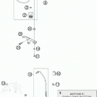 250 XCF-W CHASSIS Спидометр