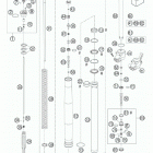 105 SX CHASSIS Вилка