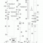450 SX-F CHASSIS Передняя вилка