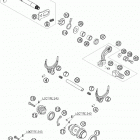 450 SXS-F ENGINE Механизм переключения