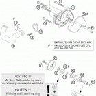 990 SUPERDUKE USA ENGINE Водяной насос