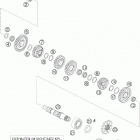 990 SUPERDUKE USA ENGINE Трансмиссия 2-контрпривод