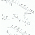 105 SX ENGINE Механизм переключения