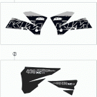 400 XC-W -EXC CHASSIS Наклейки