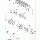 990 SUPERDUKE USA ENGINE Сцепление