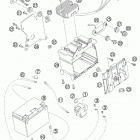 990 SUPER DUKE ANTHRAZIT USA CHASSIS Battery box