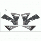 50 SX  CHASSIS Наклейки