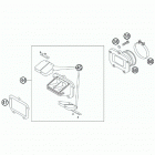 125 SX ENGINE Мощностной клапан