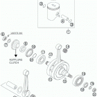 250 SX ENGINE Коленвал и поршень