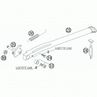 300 XC-W CHASSIS Подножка