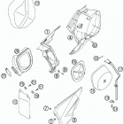 250 XC CHASSIS Фильтр воздушный