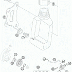 50 MINI ADVENTURE ENGINE Масляная система