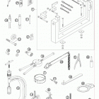 400 XC-W -EXC ENGINE Специальный инструмент