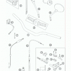 950 SUPERENDURO R CHASSIS Руль