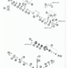 250 XC ENGINE Глушитель