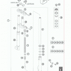 50 MINI ADVENTURE CHASSIS Передняя вилка