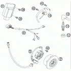 200 XC ENGINE Ignition system 2 k- 2
