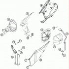 450 SX-F CHASSIS Фильтр воздушный