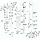 105 SX CHASSIS Амортизатор
