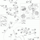 950 SUPERMOTO BLACK USA CHASSIS Испаряющая канистра