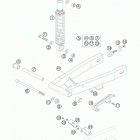 50 MINI ADVENTURE CHASSIS Monoshock, sw ing arm